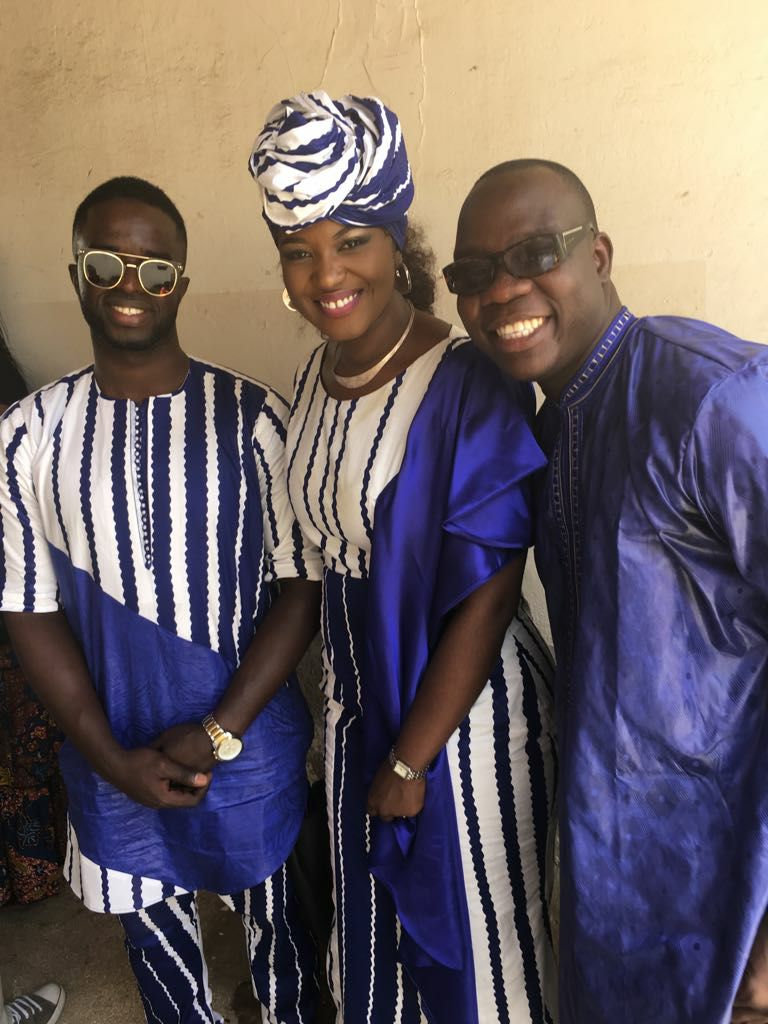 Photo- Le groupe Mabo avec Abdou Guité Seck au camp pénal de Liberté6