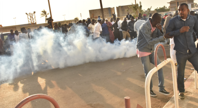 Guédiawaye:  échauffourées entre la police et les jeunes du Grand Parti 