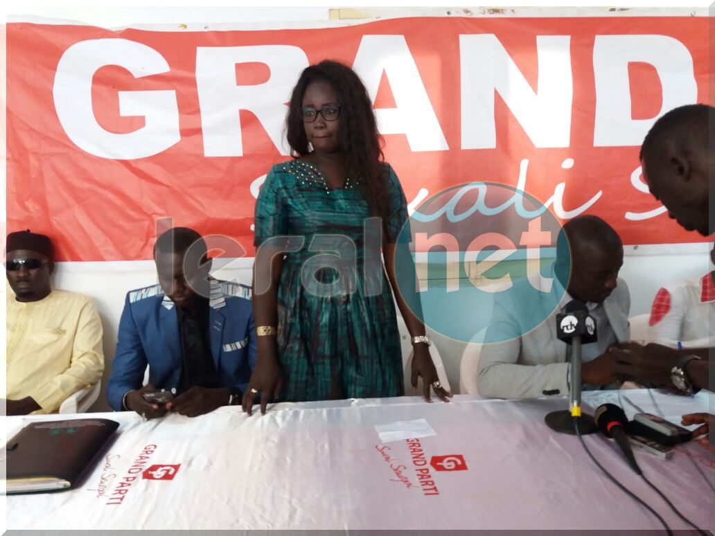Photos- point de presse : Convention des jeunes du Grand Parti de Guédiawaye