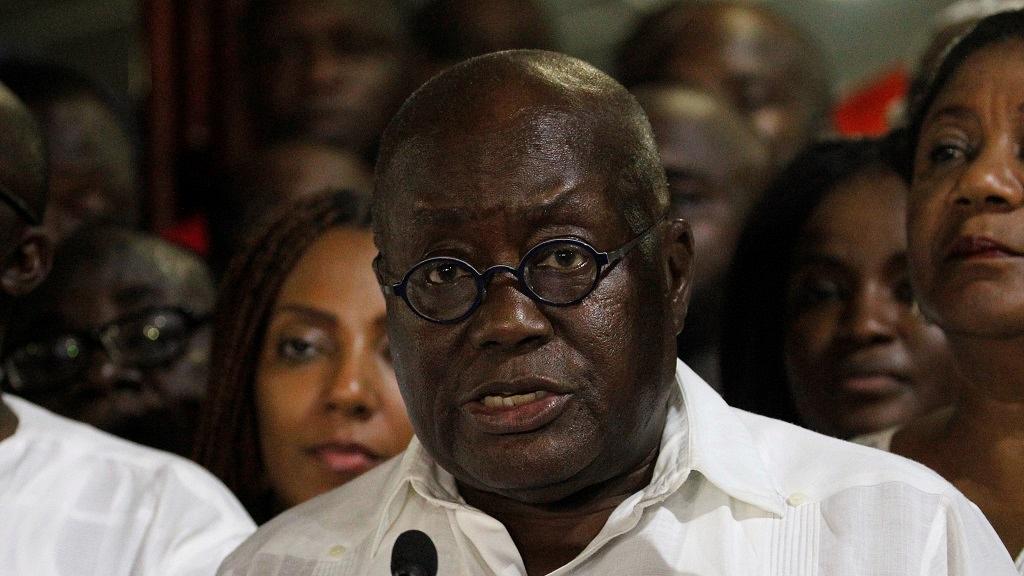 le président ghanéen Nana Akufo-Addo