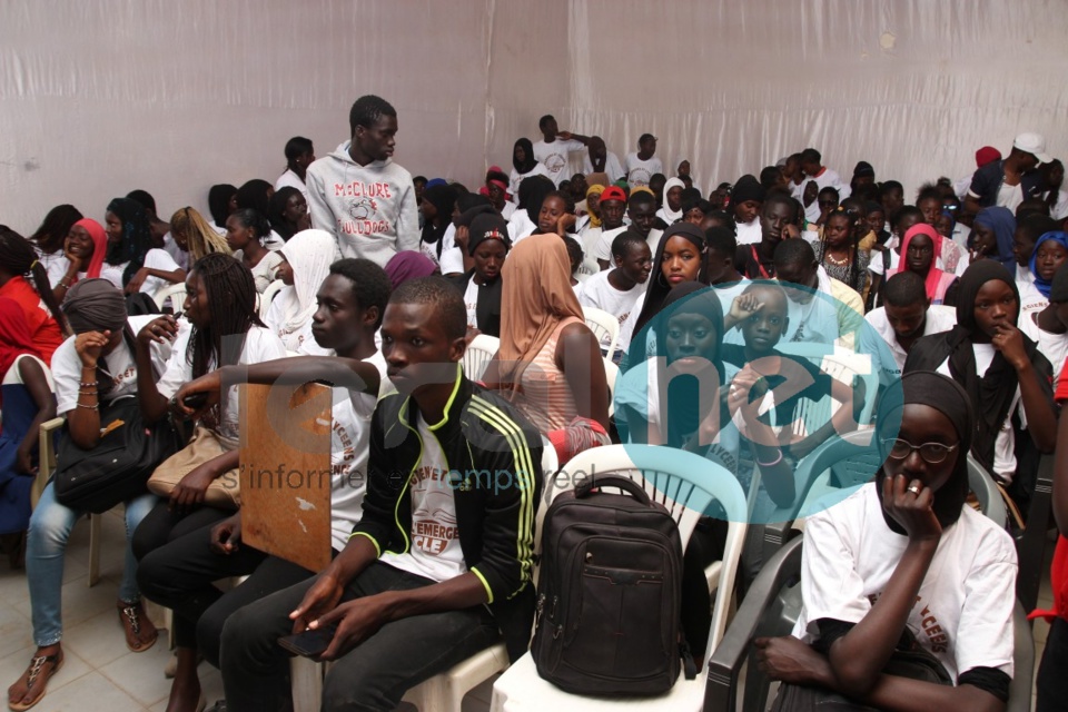Photos- cérémonie de lancement du mouvement Collégiens et Lycéens pour l’Émergence (CLE) à Guédiawaye