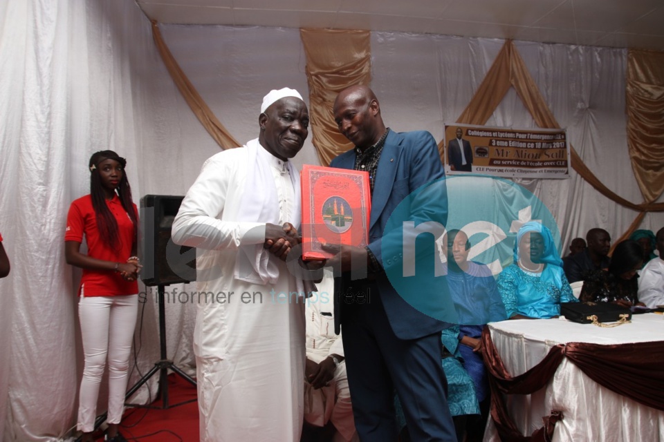 Photos- cérémonie de lancement du mouvement Collégiens et Lycéens pour l’Émergence (CLE) à Guédiawaye