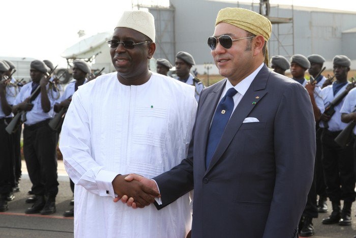 Le Président Macky Sall et le roi Mohamed 6 du Maroc