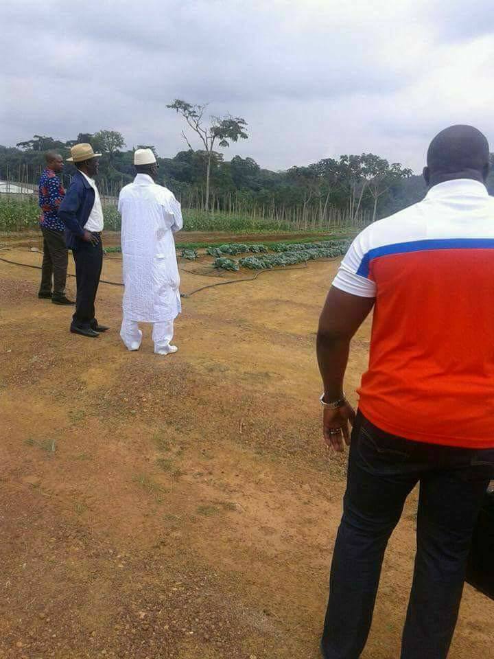 Images- Yahya Jammeh fait sa première apparition publique en Guinée équatoriale