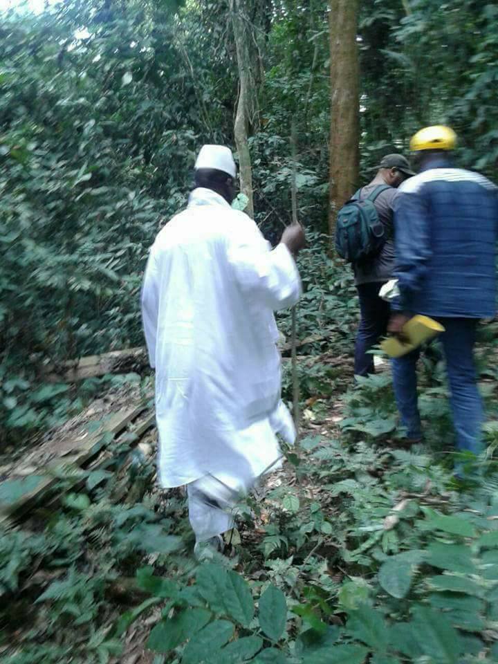 Images- Yahya Jammeh fait sa première apparition publique en Guinée équatoriale