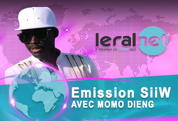 Momo Dieng guest star de l'émission SIIW sur Leraltv