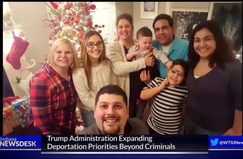 Helen Beristain, une habitante de l'Indiana a voté Trump. Son candidat l'a emporté mais son mari, mexicain, est expulsé