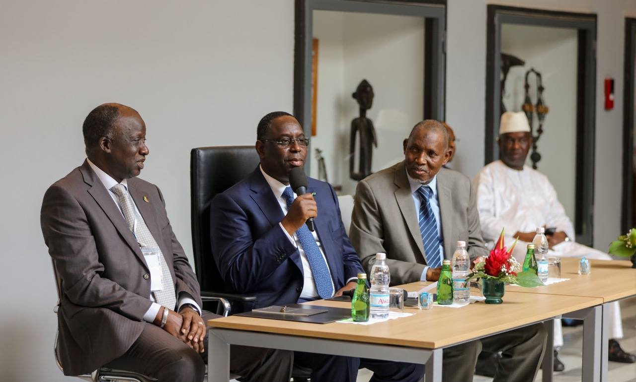 Le président Macky Sall et la communauté sénégalaise de la Cote d'Ivoire