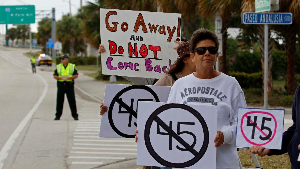 Etats-Unis: en Floride, le coût des visites de Donald Trump ne passe plus