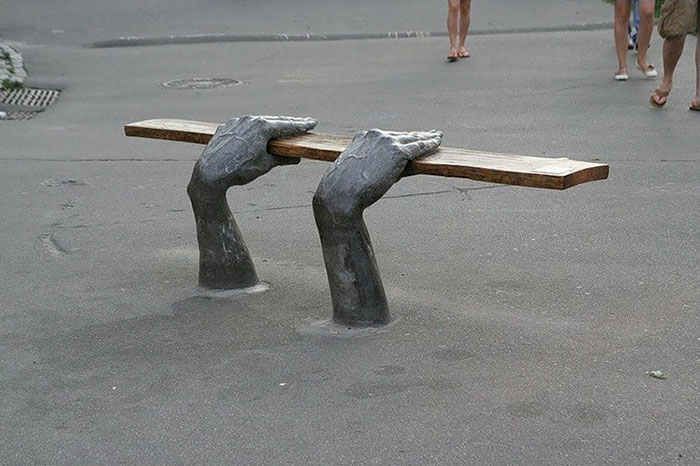 Photos: Des bancs créatifs cachés aux quatre coins du monde