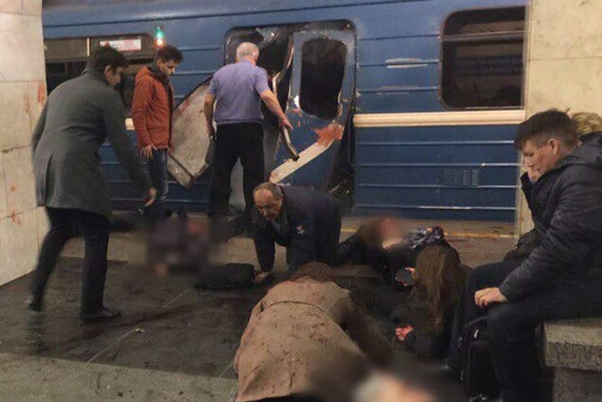 Explosion à Saint-Pétersbourg: une enquête ouverte pour «acte terroriste»