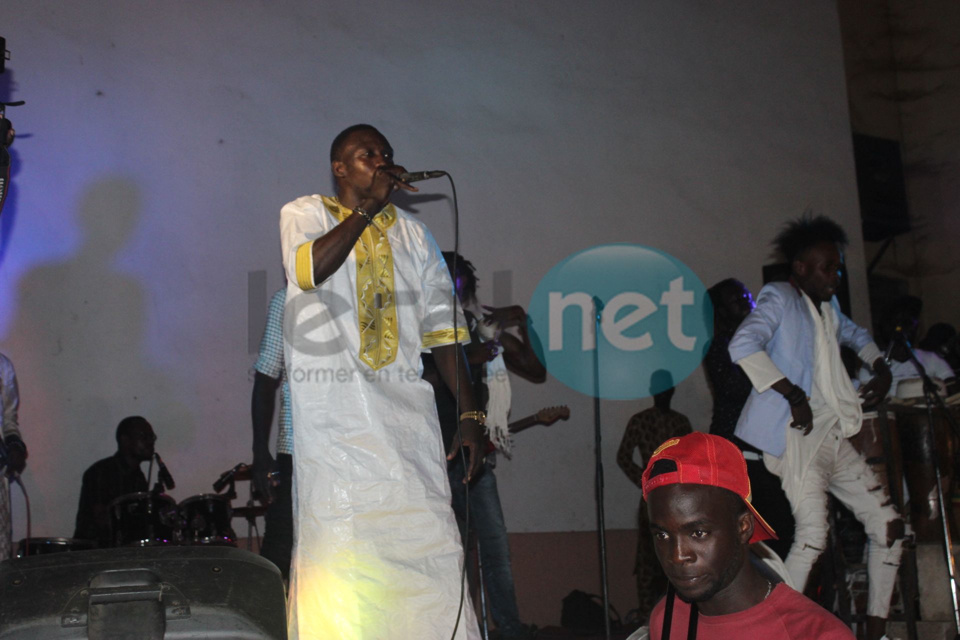 Photos- Revivez en images la soirée de Cheikh Diagne et le groupe Téranga au cinéma Awa de Pikine