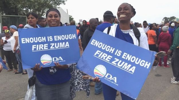 Afrique du Sud : manifestations anti-Zuma