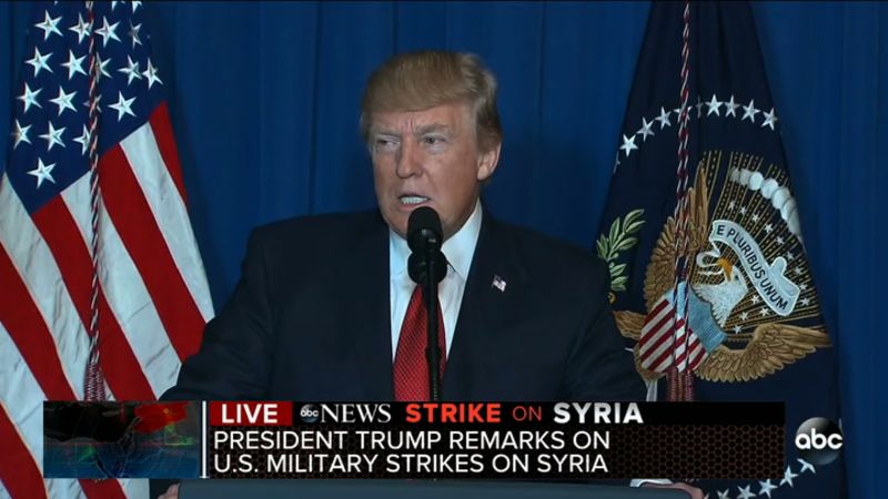 Donald Trump bombarde : 59 missiles, 4 à 6 morts... Et alors ?