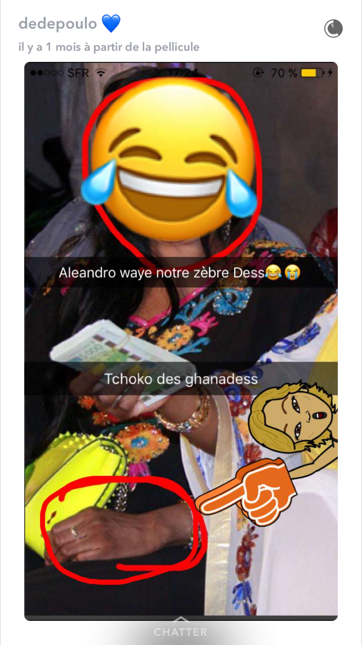 La bataille rangée sur snap de Dedepoulo et Diaba Sora