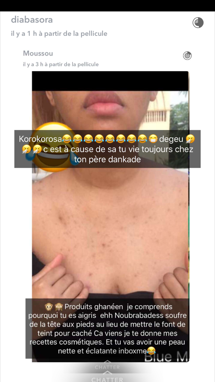 La bataille rangée sur snap de Dedepoulo et Diaba Sora