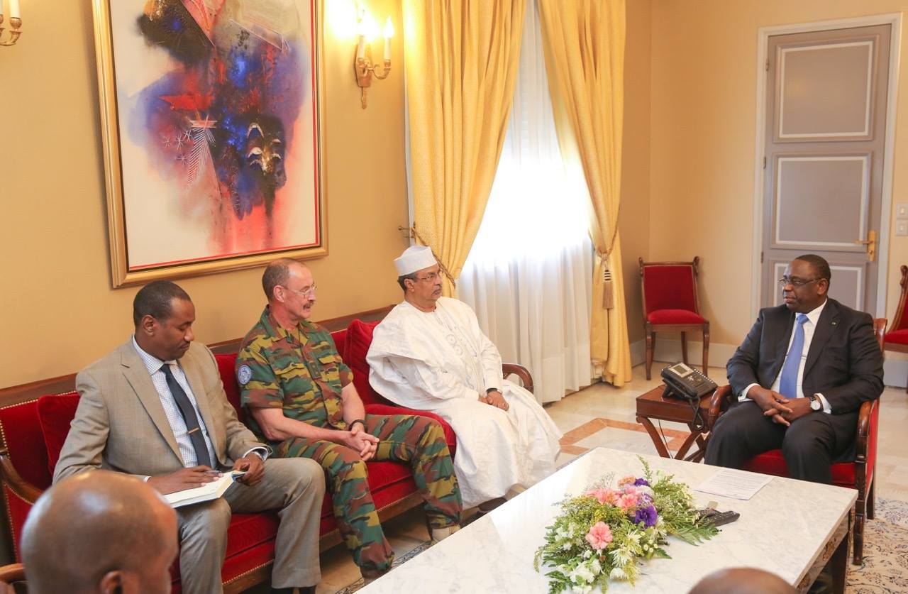 Macky Sall a reçu le représentant du Secrétaire Général des Nations-Unies au Mali, M. Annadif Khatir Mahamat Saleh 