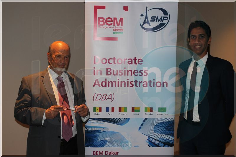 Cérémonie de lancement du Doctorate in business administration (DBA) de BEM Dakar
