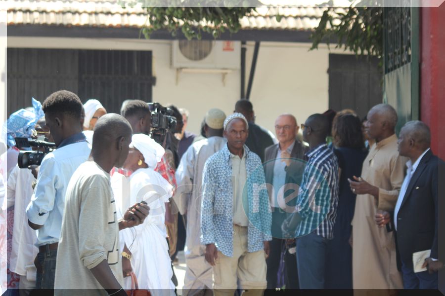 Vidéo et photos: la levée du corps de Issa Samb alias Joe Ouakam 