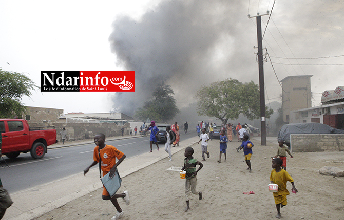 URGENT: Plusieurs ateliers prennent feu à Léona (vidéo-photos)