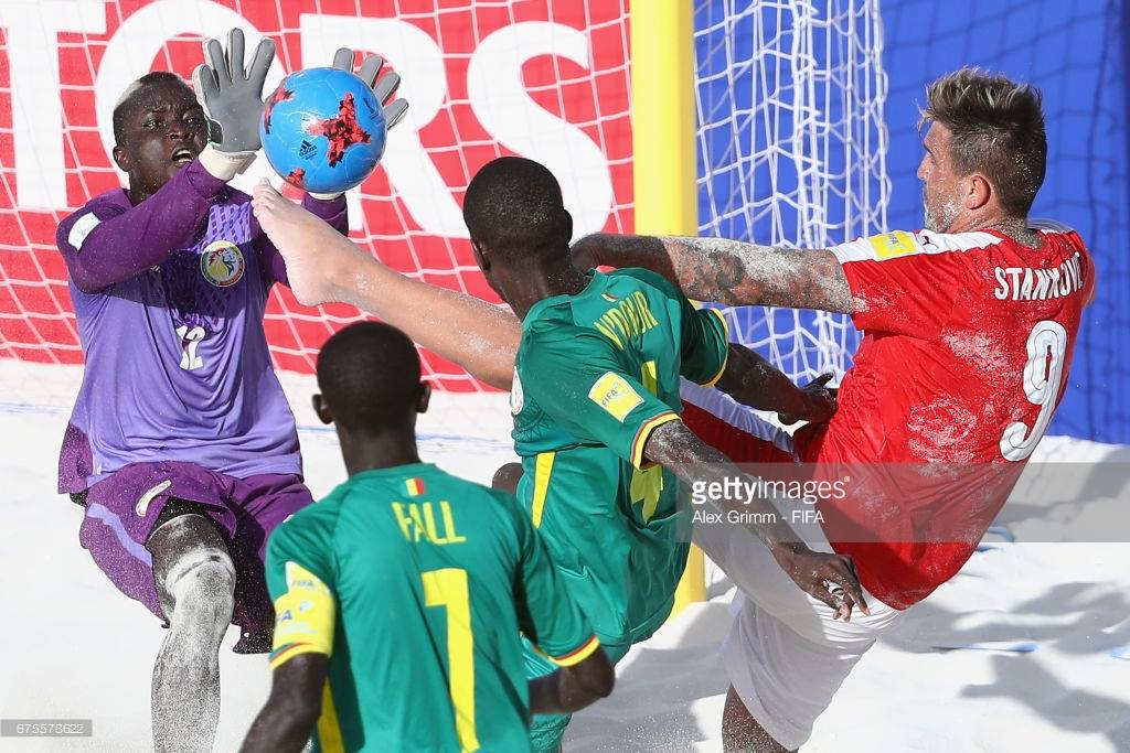 FIFA Beach Soccer 2017: La Suisse bat le Sénégal et prend la première place