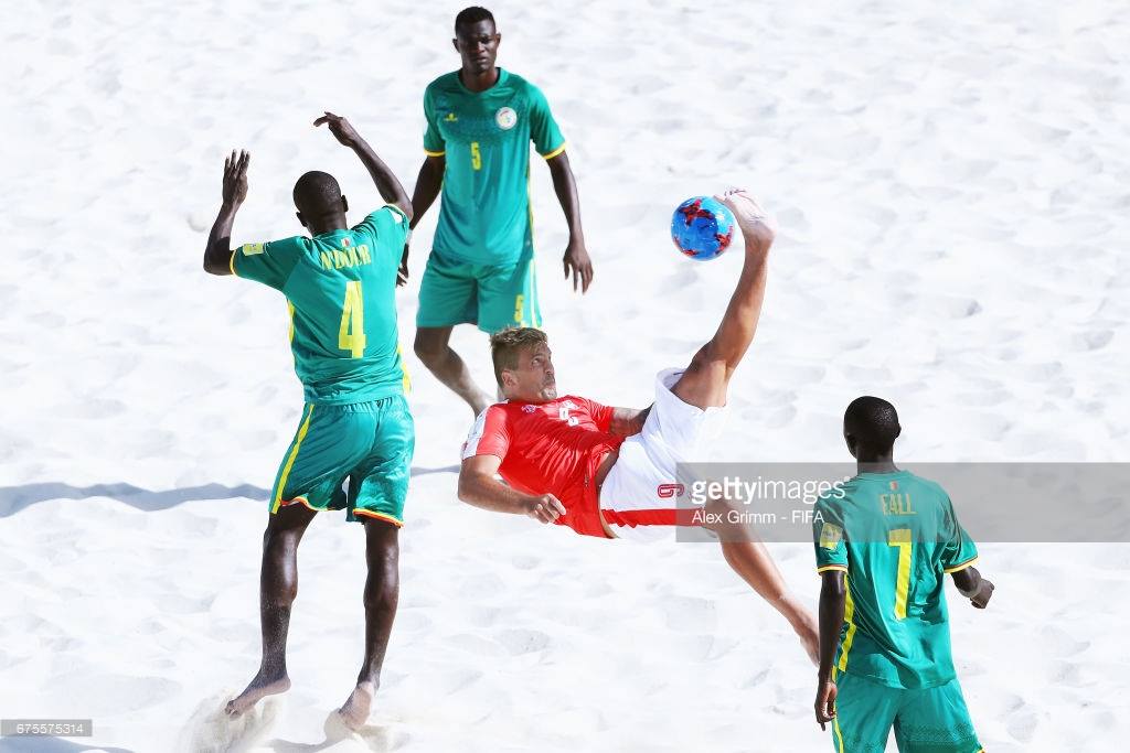 FIFA Beach Soccer 2017: La Suisse bat le Sénégal et prend la première place