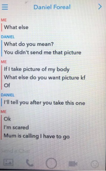Effrayant : cette maman a partagé les messages qu’un pédophile a envoyés à sa fille de 10 ans