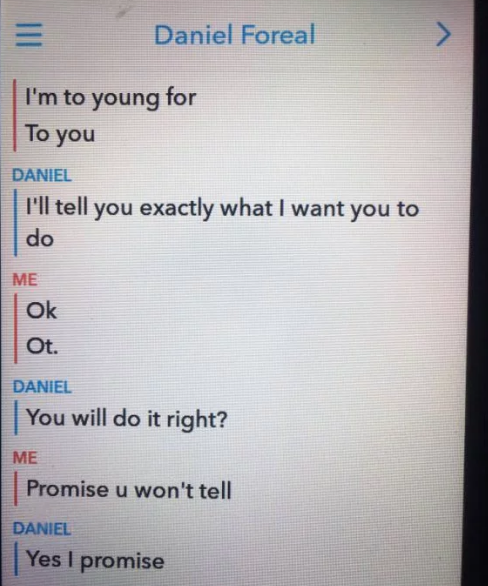 Effrayant : cette maman a partagé les messages qu’un pédophile a envoyés à sa fille de 10 ans