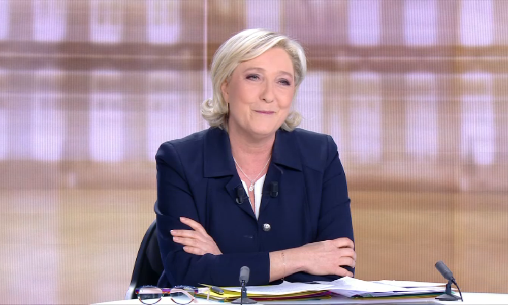 Débat présidentiel: la lourde charge de Marine Le Pen contre Emmanuel Macron