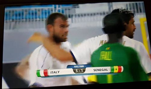 Mondial Beach Soccer-Quart de finale: Le Sénégal malmené et éliminé par l'Italie (5-1)
