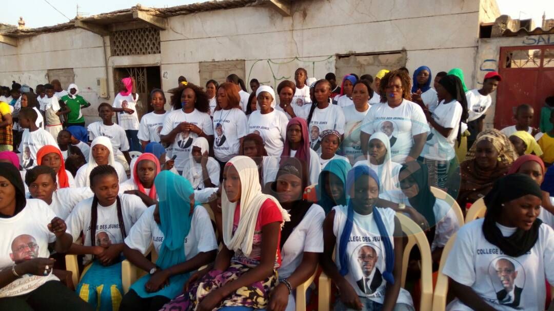 Assemblée générale d'information des jeunes  leaders républicains du département de Rufisque avec Abdourahmane Seck Omer Pca Pétrosen