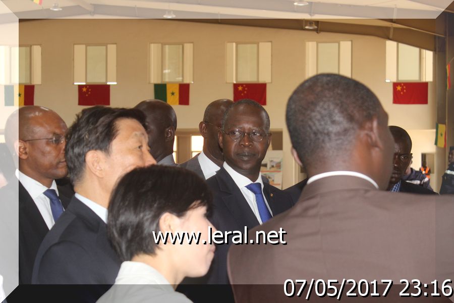 Vidéo-Photos: La visite du vice-président de la République populaire de Chine, M. Li Yuanchao au parc industriel de Diamniadio 