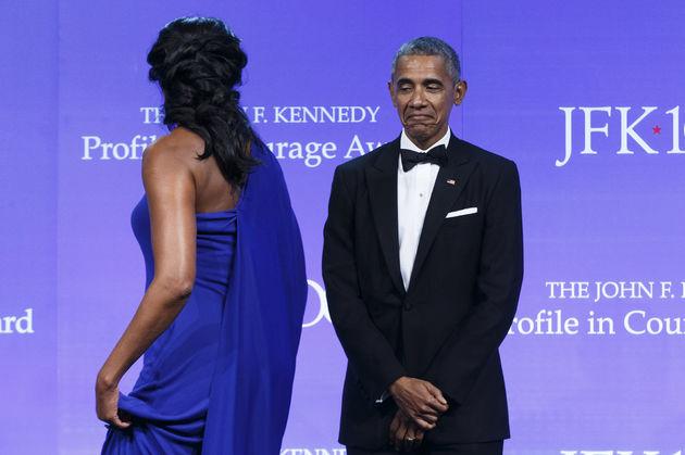 Barack Obama, toujours aussi fan de Michelle