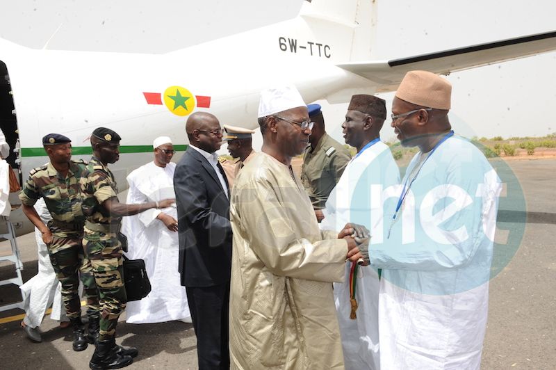 Macky Sall réitère les engagements de l'Etat à moderniser le site ( 7 ministres sur place )