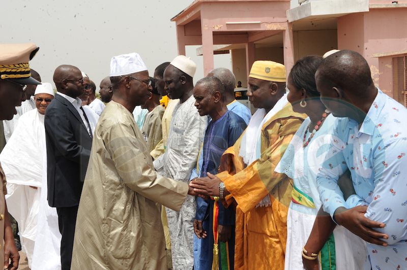 Macky Sall réitère les engagements de l'Etat à moderniser le site ( 7 ministres sur place )