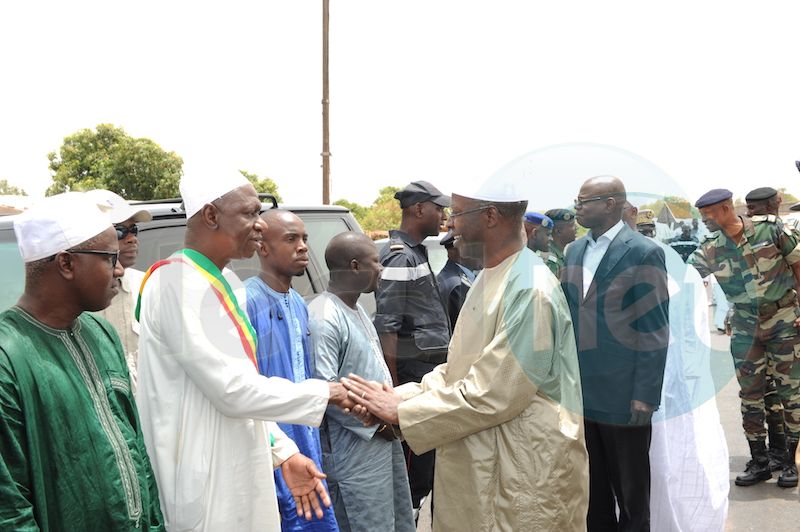 Macky Sall réitère les engagements de l'Etat à moderniser le site ( 7 ministres sur place )