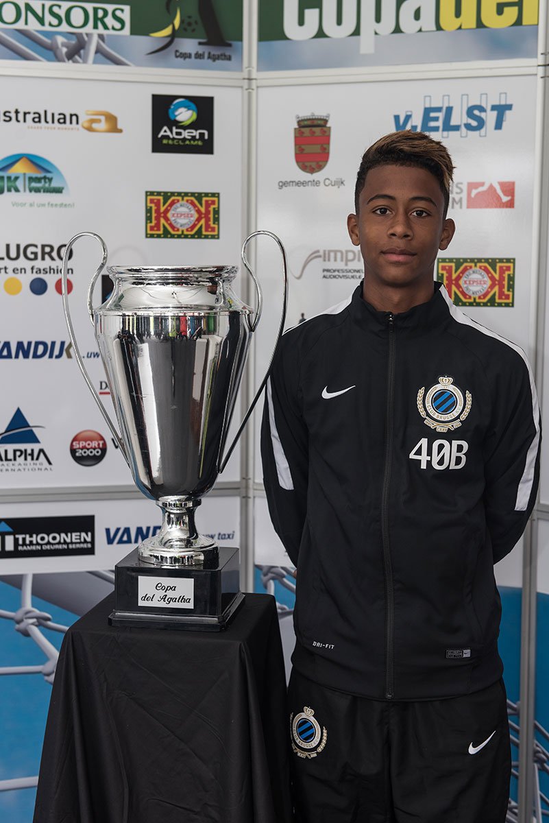 Le fils de Kalilou Fadiga, Noah, signe son premier contrat Pro au FC Bruges