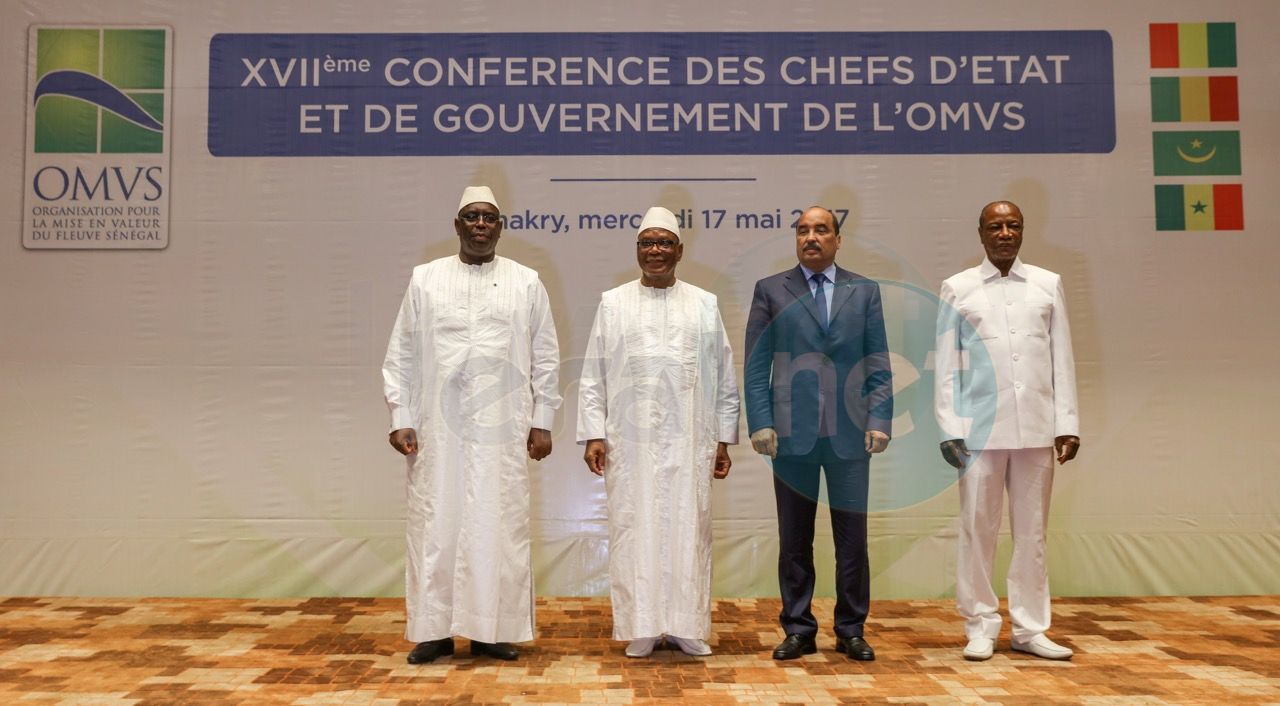 Ouverture ce mercredi à Conakry de la 17e conférence des chefs d'Etat et de gouvernement de l'OMVS