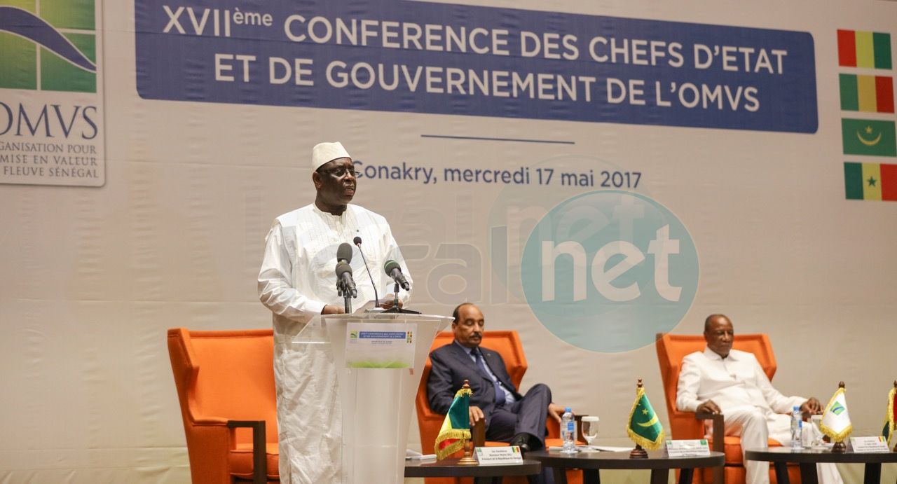 Ouverture ce mercredi à Conakry de la 17e conférence des chefs d'Etat et de gouvernement de l'OMVS