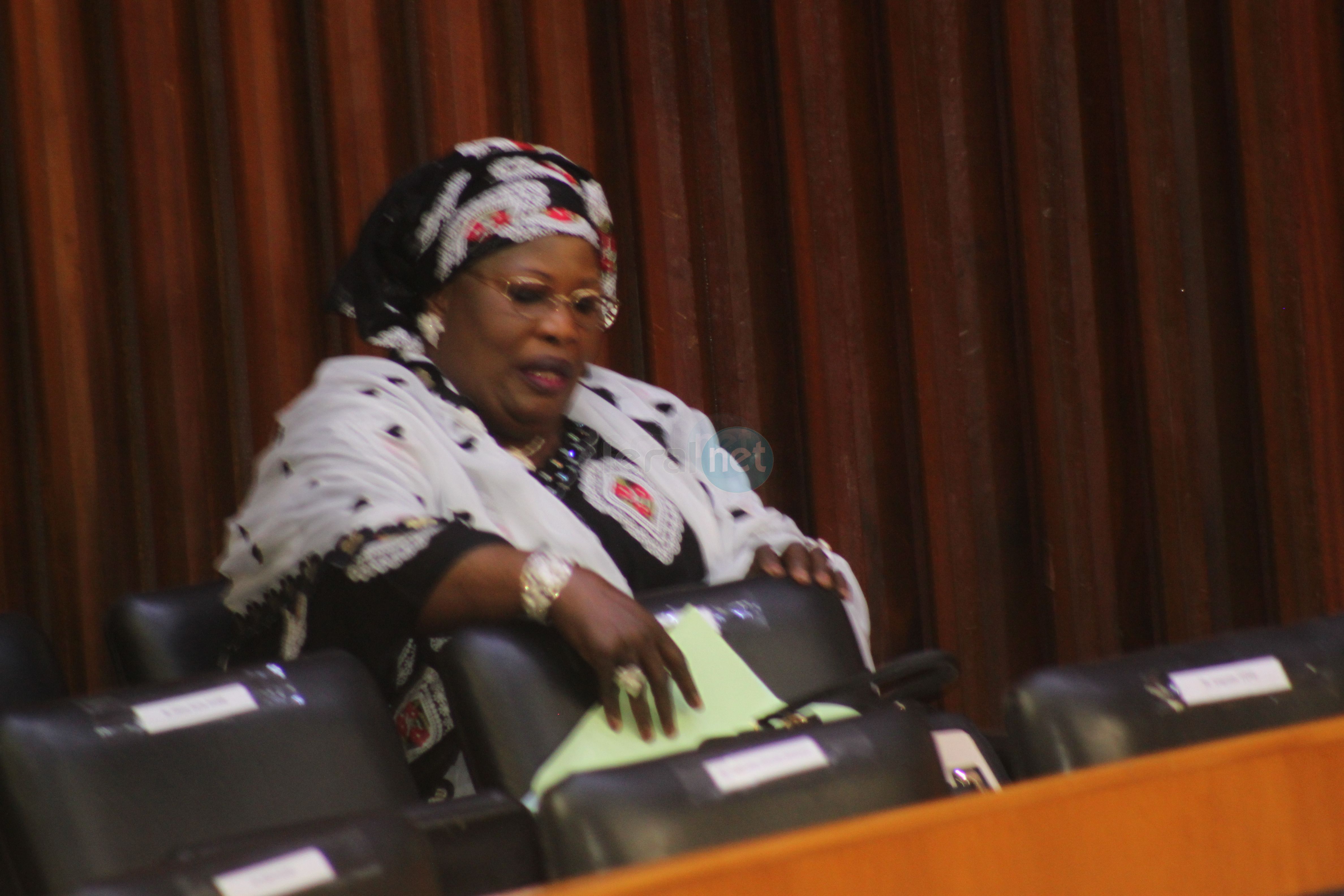 Aminata Mbengue Ndiaye, ministre de l'Elevage à l’Hémicycle 