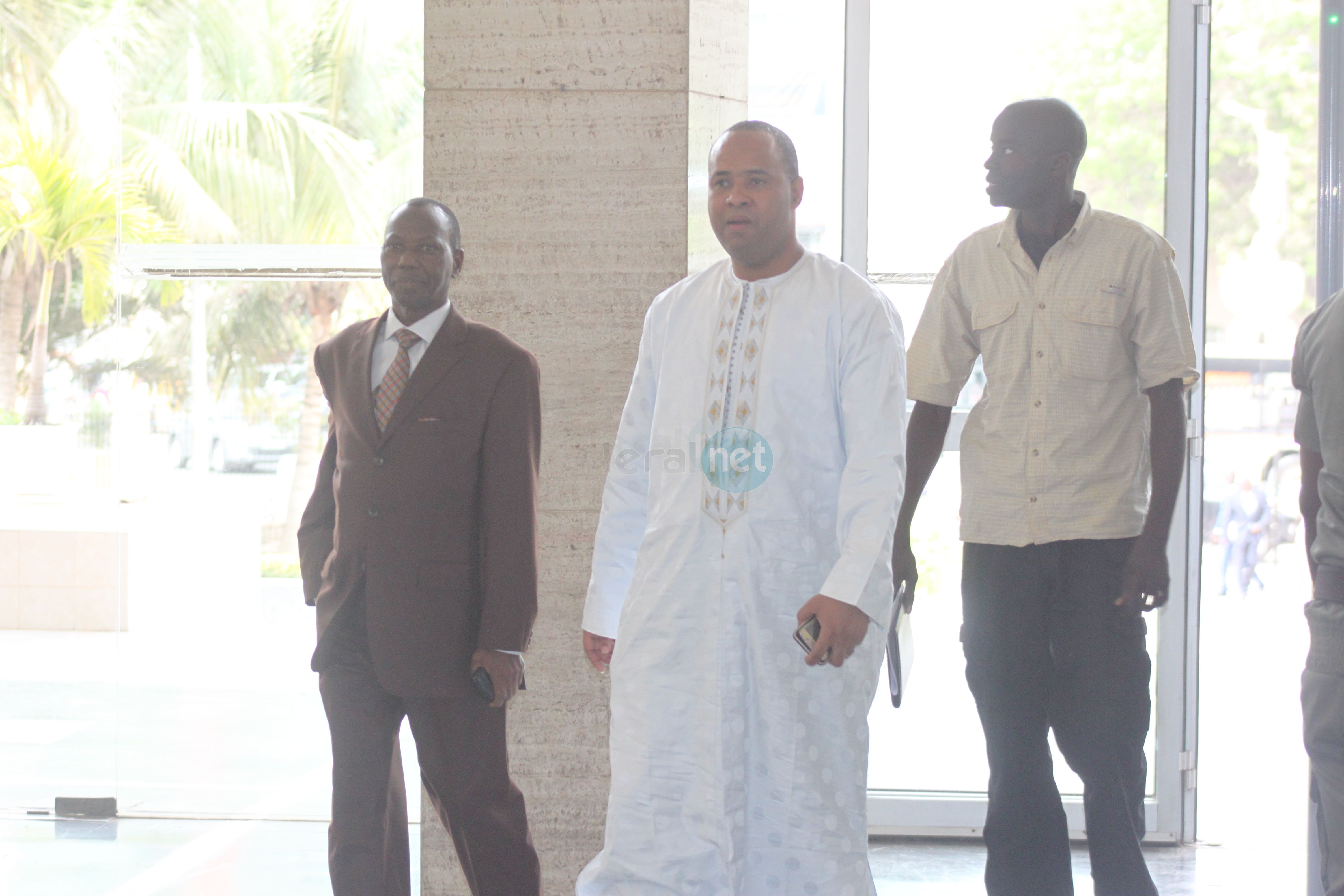 Le ministre de l'Environnement, Abdoulaye Bibi Diallo à l'Assemblée nationale