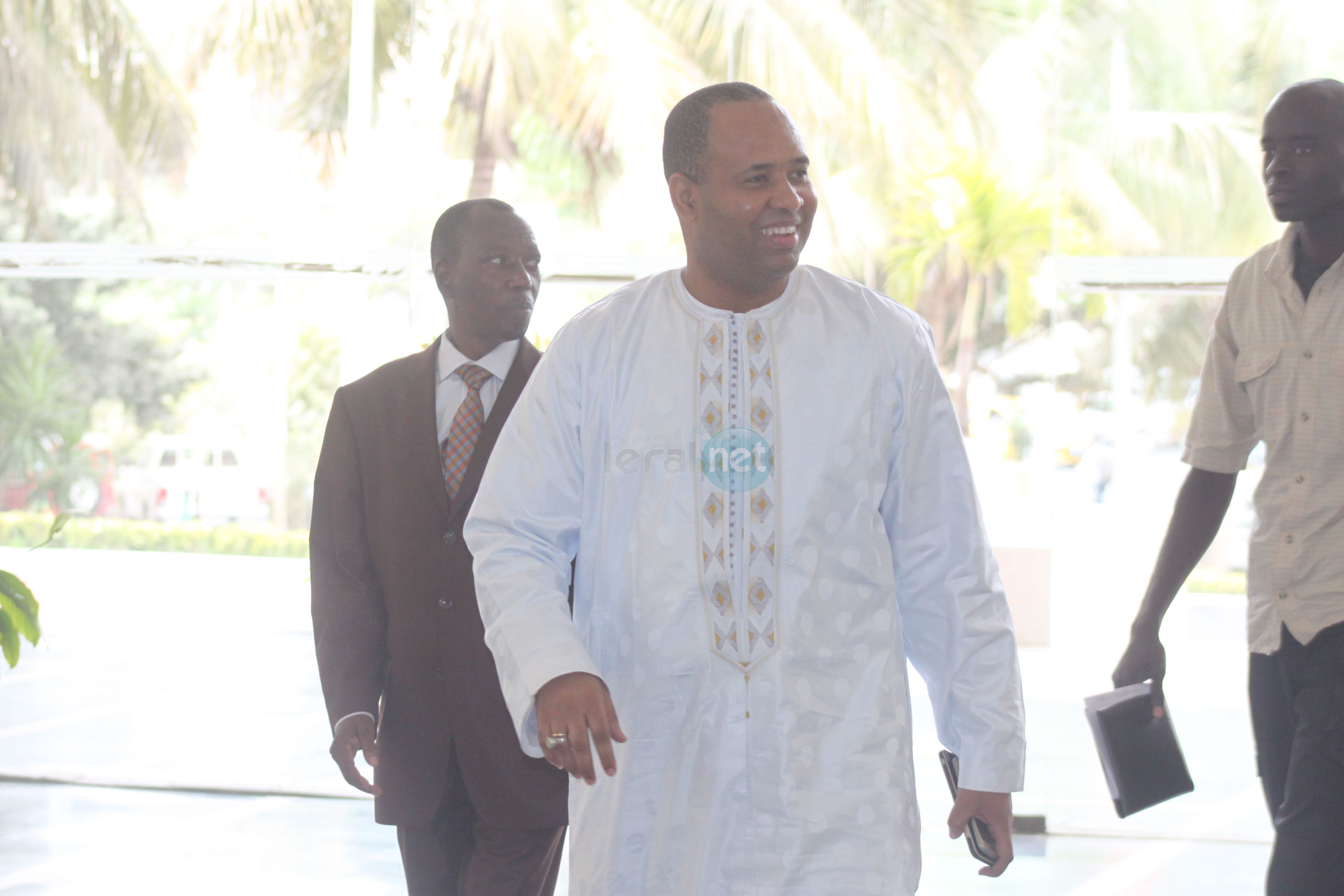 Le ministre de l'Environnement, Abdoulaye Bibi Diallo à l'Assemblée nationale