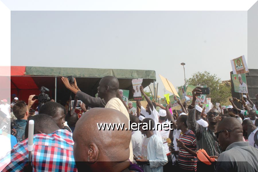 Les images du rassemblement de la coalition Manko Taxawu Sénégal