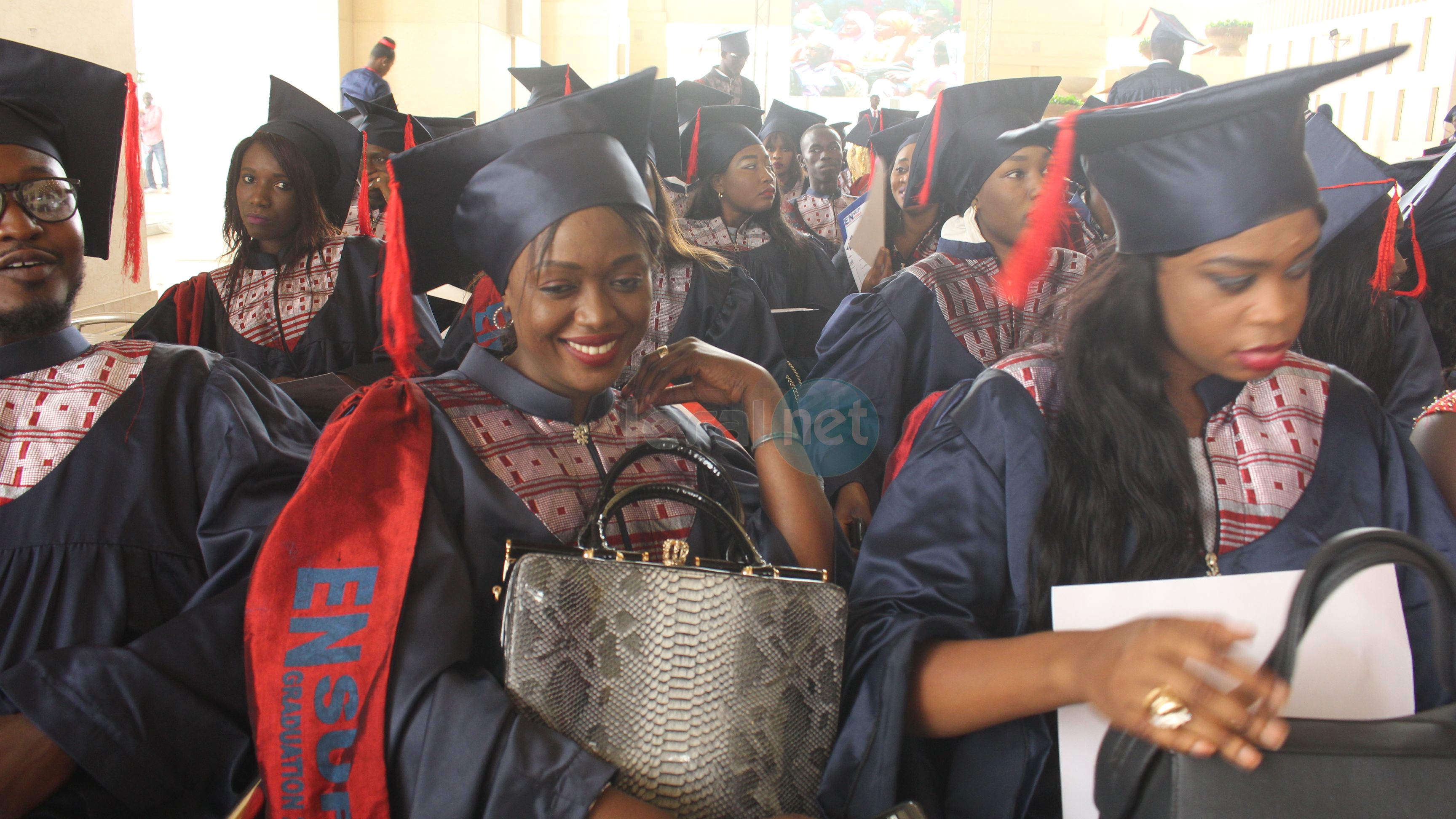 Sortie de promotion des étudiants de l'école Ensup Afrique