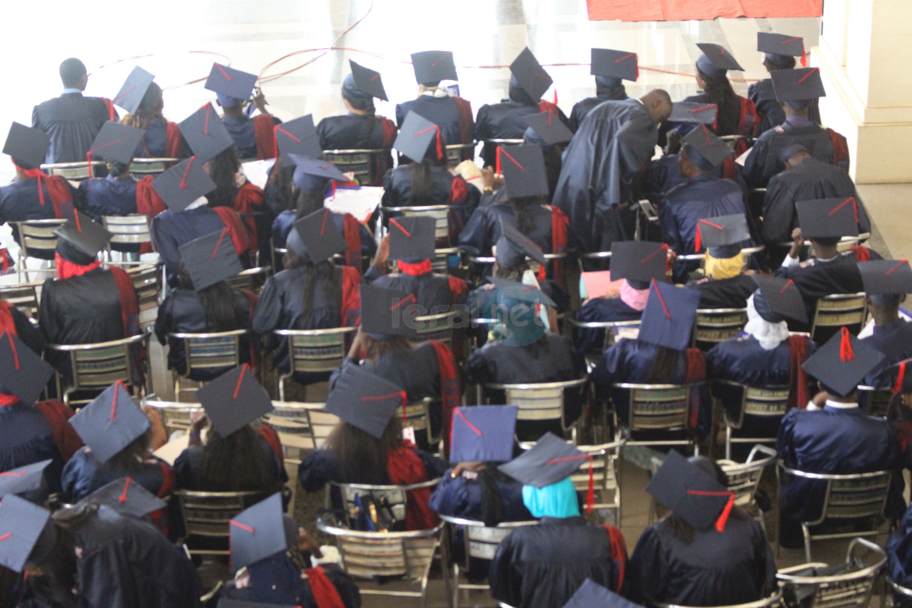 Sortie de promotion des étudiants de l'école Ensup Afrique
