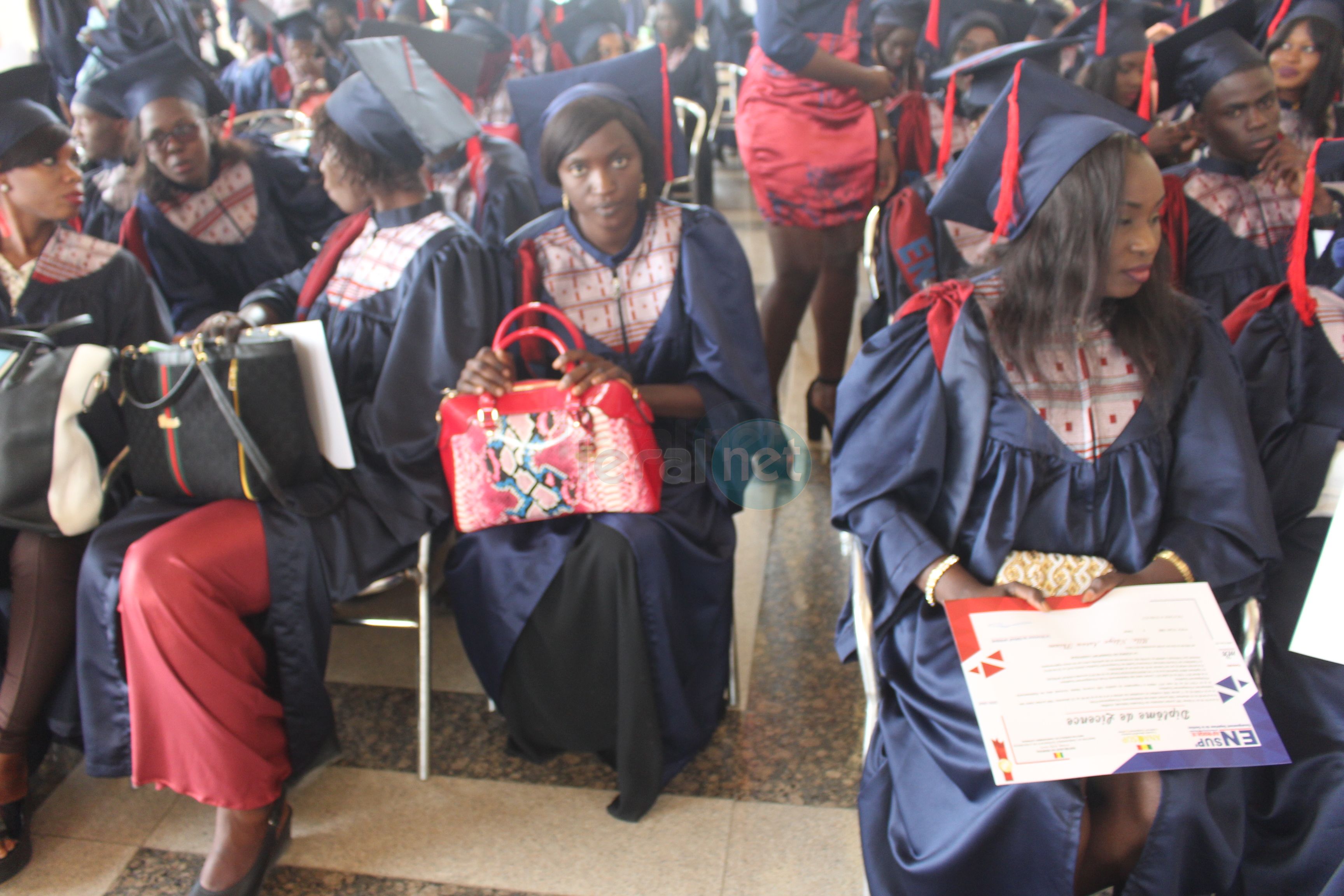 Sortie de promotion des étudiants de l'école Ensup Afrique