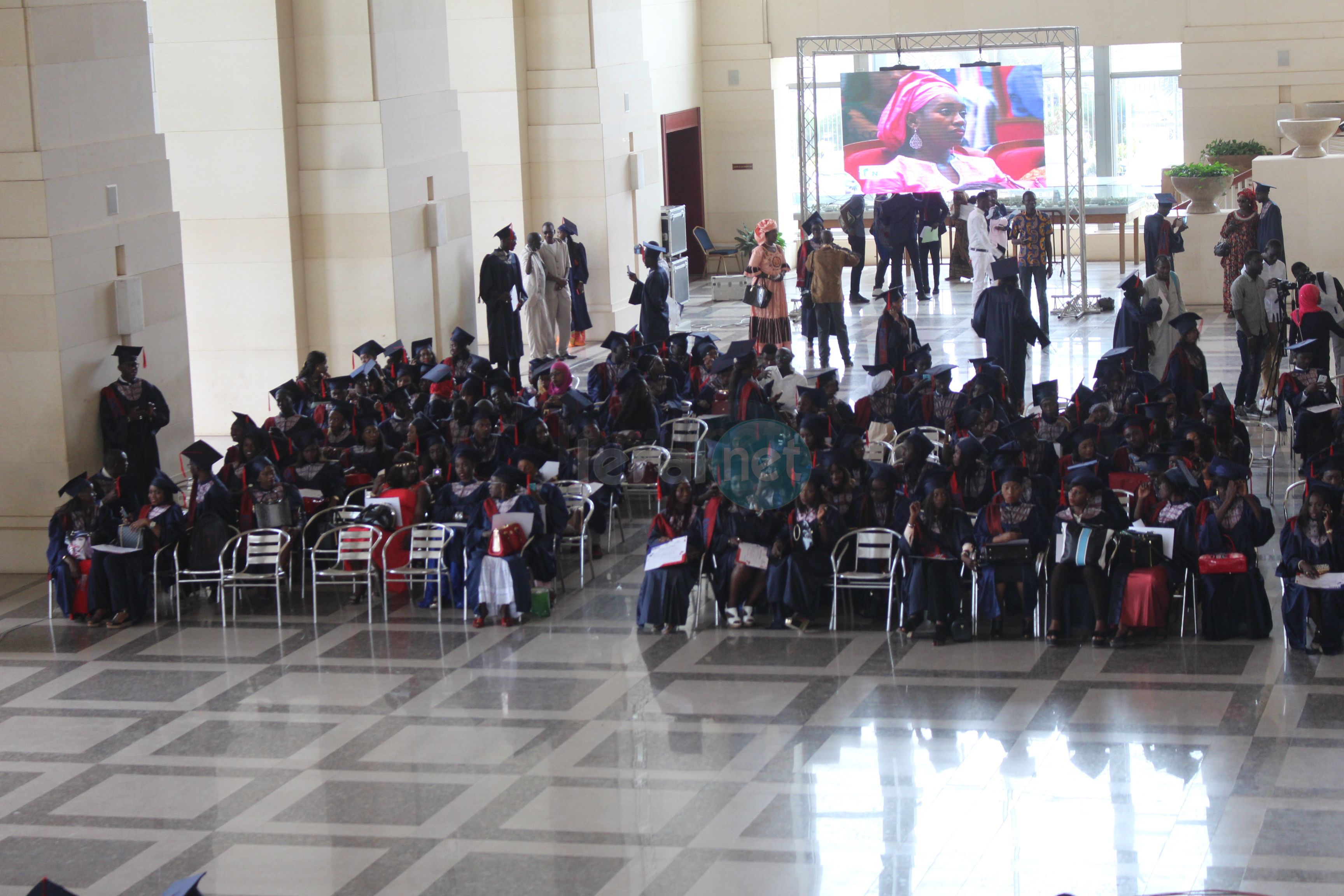Sortie de promotion des étudiants de l'école Ensup Afrique