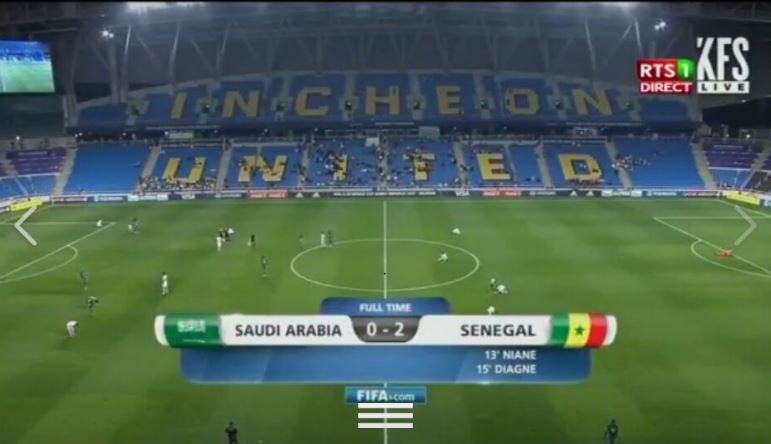 Mondial U20 : Le Sénégal domine l'Arabie Saoudite 2-0