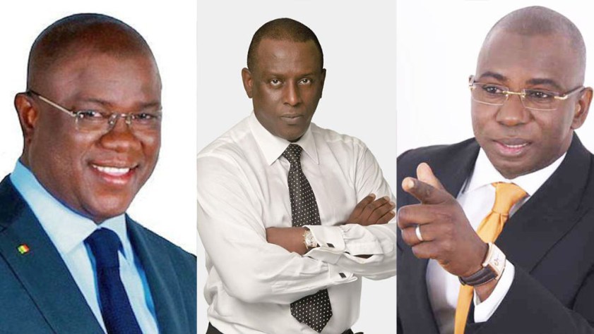 Abdoulaye Baldé, Cheikh Tidiane Gadio et Moustapha Guirassy en alliance pour soutenir le Président Macky Sall