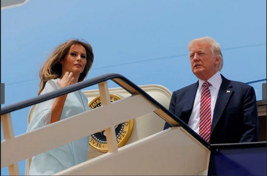 Melania et Donald Trump sont arrivés en Israël
